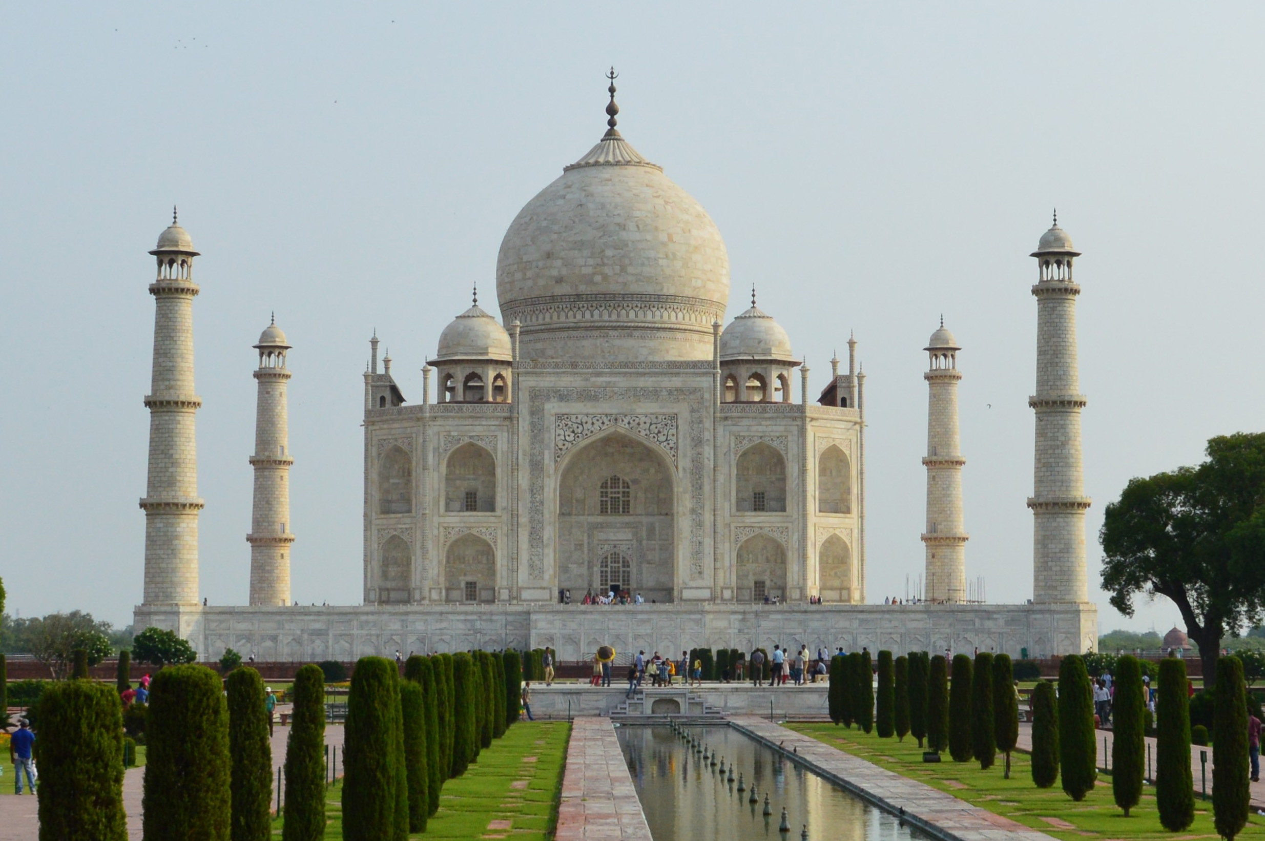Taj Mahal i Delhi.