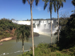 Resa till Argentina Iguazu vattenfall