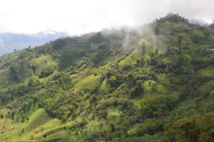 Resa till Colombia Medellin landskap
