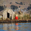 Resa till Peru Titicacasjön Urosöarna