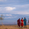 Tanzania, Maasai Lodge, Massajer