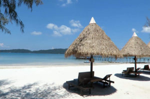 Resa till Vietnam Koh Rong Saloem strand