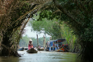 Resa till Vietnam Mekongdeltat båttur