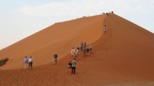 Resa till Namibia Sossusvleis sanddyner