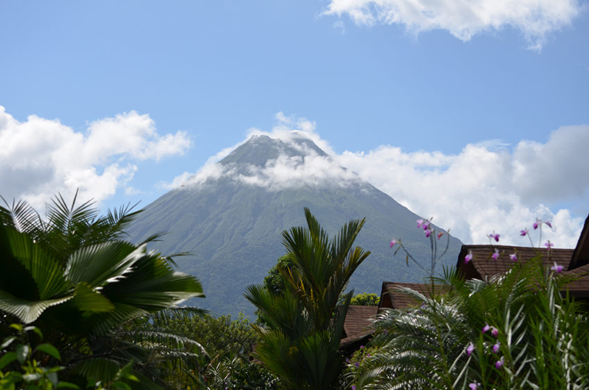 Resa till Costa Rica Arenal vulkan