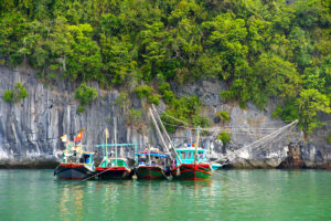 Resa till Vietnam Halong Bay kryssning