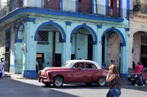 Resa till Kuba Havanna bil