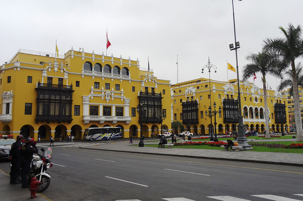 Resa till Peru Lima Stadshus