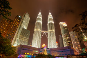 Resa till Malaysia Kuala Lumpur Petronas Twin Towers