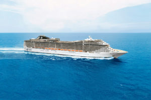 Resa kryssning till Japan Kina Korea med MSC Cruises fartyg