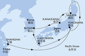 Resa Asien MSC Cruises