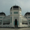 Resa till Indonesien Sumatra Medan Stora moskén