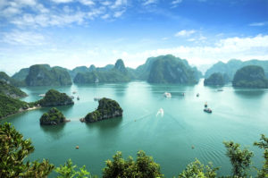 Resa till Vietnam Halong Bay