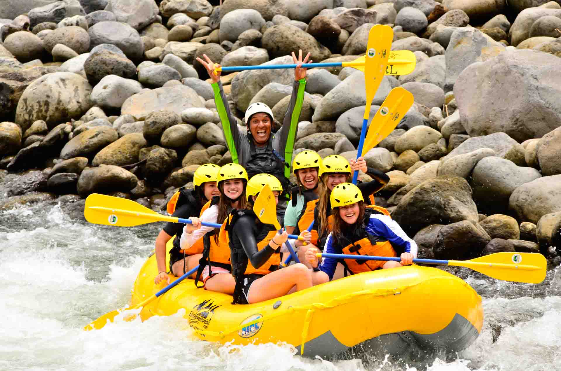 Costa Rica resa - rafting
